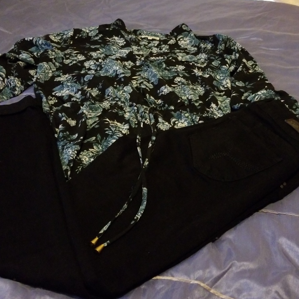 Shirt and YMI Jeans